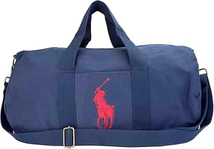 POLO ラルフローレン　ダッフルバッグ　チェック　米国購入　新品 ポロ ラルフローレン POLO RALPH LAUREN ボストンバッグ